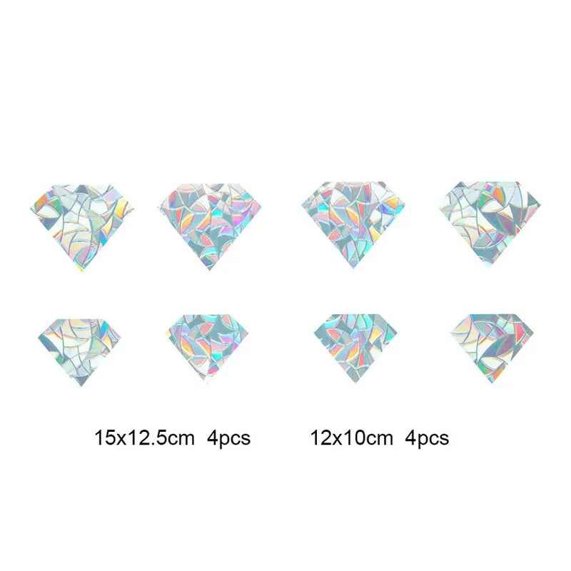 1pcs Lotus Window Decor Film Electrostatic Glass Sticker Rainbow Prism Decals Living Room Bathroom Balcony Decoration