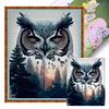 Owl - 11CT Stamped Cross Stitch - 40*50cm
