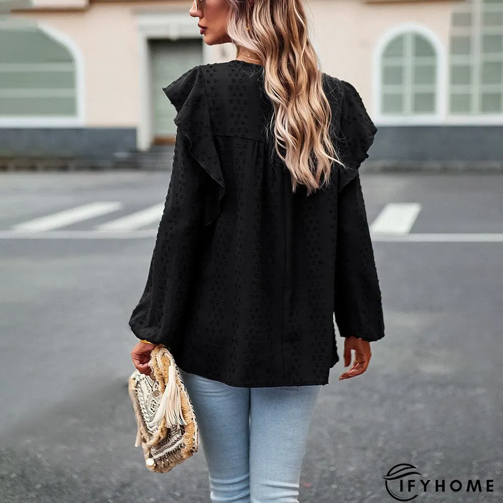 Long Sleeve Vintage Tunic Top | IFYHOME