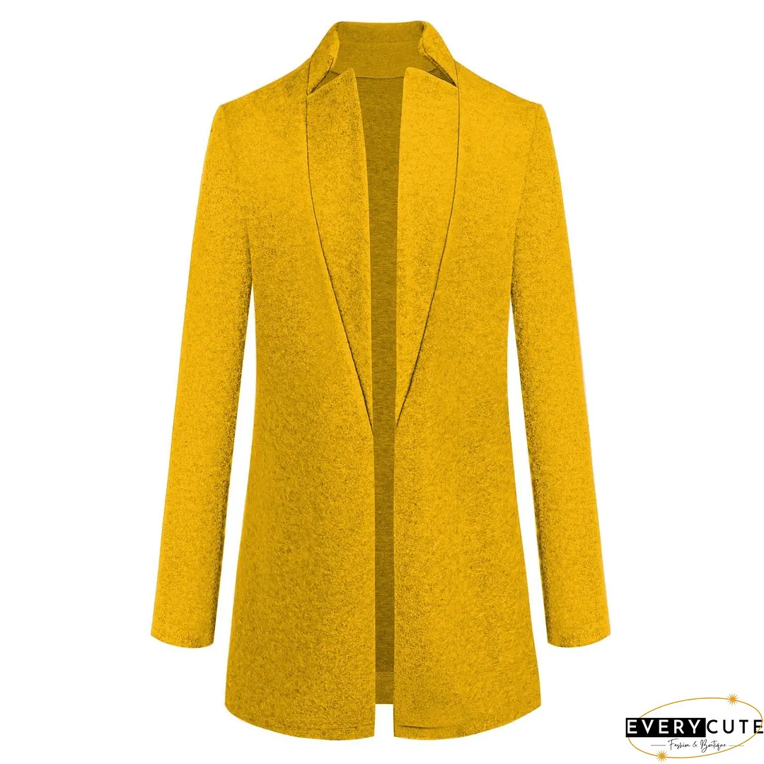 Long Wool Coat for Women, Plus Size, Winter Warm