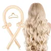 Heatless Curling Rod 4 Pcs. No Heat/Silk Ribbon/Curling Rod/Hair Roller Curls