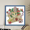 Summer of Stamps -14CT Stamped Cross Stitch Kit(19*19cm)