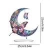 Acrylic Moon Butterfly Double Sided - 5D DIY Craft Ornament