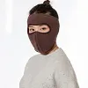 Masque chaud coupe-vent avec lunettes unisexe