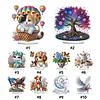 DIY Acrylic Special Shape Diamond Painting Desk Ornament Decor Kit