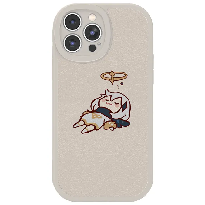 Genshin Toys Silicon case for iPhone Paimon