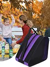 Roller Skate Bag Ice Skate Shoes Bag Adjustable Strap Oxford Cloth for Men Women