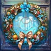 【Limited Stock Sale】Wreath-Paint by Numbers Acrylic Painting 40*40CM