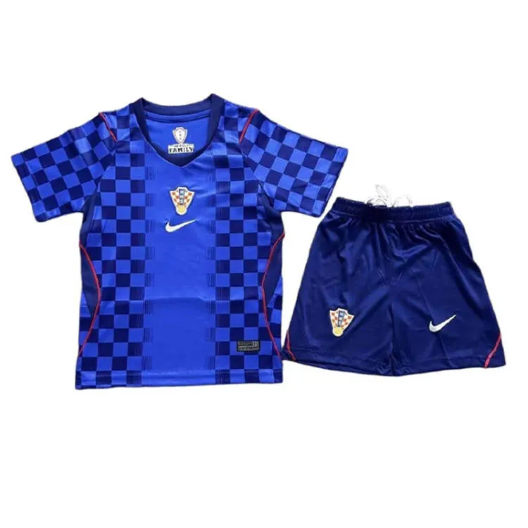 Kids Croatia 2026 World Cup Away Jersey