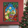 Diamond Painting-DIY Full Round Drill Cartoon Dinosaurs