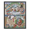 Winter-14CT Stamped Cross Stitch 38*49cm/14.96*19.29in