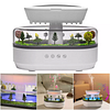 Micro Landscape Rain Cloud Air Humidifier Simulated Raindrops/Natural White Noise/Essential Oil Aromatherapy Colorful Light Gradient Atmosphere Lamp Ultrasonic Atomizer Humidifier