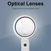 Led Folding Magnifier For Reading Portable Handheld Loupe Magnifying Glass