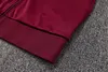Joyfball 2025/2026 Bayern Munich Long Zipped Jacket Maroon Retro version Football Jersey 1:1 Thai Quality 