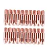 20pcs Gas Nozzle Copper Contact Tips Welding Nozzles for 24KD MIG Welding Torch