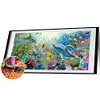 (Big Size) Ocean Dolphin - Full Round Diamond Painting 90*30cm