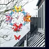 Diamond Painting Animal And Flower Hanging Clock Pendant Kit for Decoration