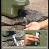 11L Water Tank Outdoor Water Bin with Faucet for Camping Fishing Picnic Hiking