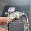 Women's Rolex Datejust 31mm Two Tone Yellow Gold on Jubilee with White Roman Dial Super clone