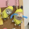 Vocable Banana Cat Crying Keychain Charm Bag Decor