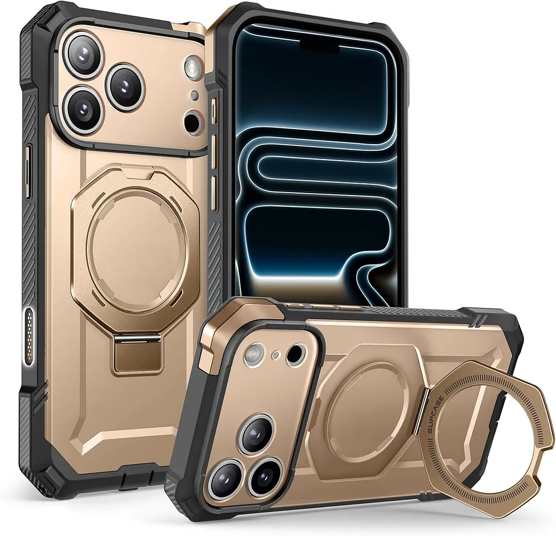 Compatible with iPhone 17 Pro Max Case with Kickstand (Unicorn Beetle Grip), [Camera Control Cover] [MagSafe Compatible] [Military-Grade Drop Protection] Heavy Duty Magnetic Phone Case