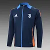 2024/2025 Juventus Half-Pull Training Suit Royal Blue Football Shirt 1:1 Thai Quality Set love fball