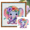 (4pcs) Animal - 18CT Stamped Cross Stitch 20*20cm/7.87*7.87in(Bundle Sale)