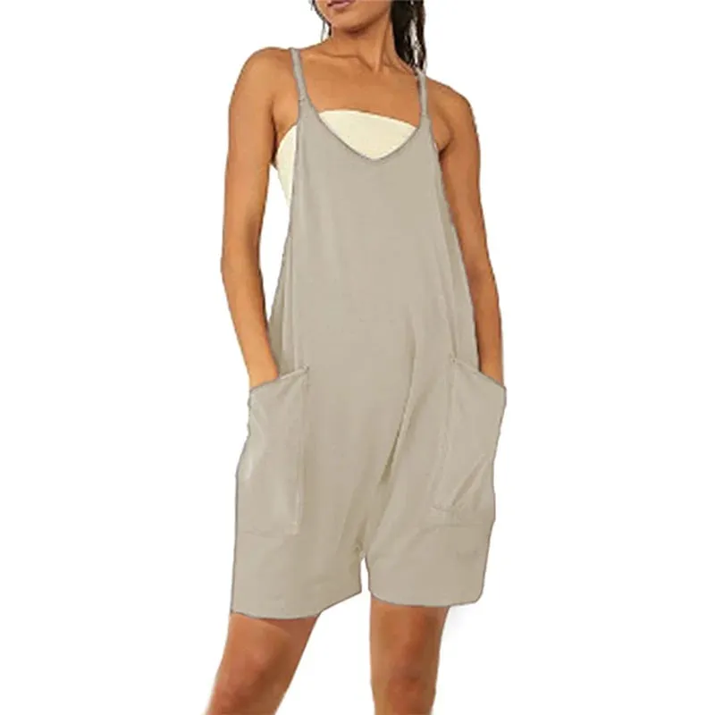 Wide Leg Jumpsuit with Pockets