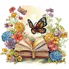 >SALE<DIY Partial Special Shaped Drill Diamond Painting Simple Butterfly 40x40cm