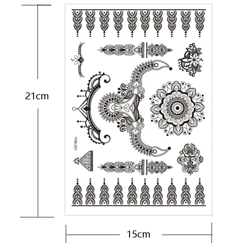stockings tattoo legs black henna lace legging tatoo thigh hand rose flower jewelry stickers indian arabic water body decal