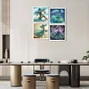 (US Local)4pcs/set Girl-Special Shaped Diamond Painting Kit(30x30cm)