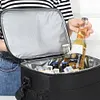 Insulated Lunch Bag Large Capacity Hand-Held Cooler Box Waterproof Picnic Bag