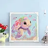 >SALE<5D DIY Full Round Drill Diamond Painting Sea Turtles Home Decor Art Craft15x15cm