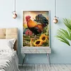 Golden Rooster Independence - 11CT Stamped Cross Stitch - 40*50cm - Animal