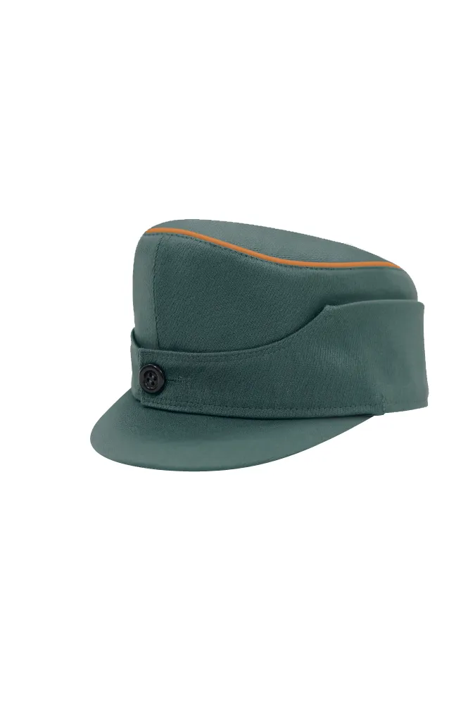   Police Gebirgsjager Single Button Bergm&uuml;tze Gabardine Field Cap German-Uniform