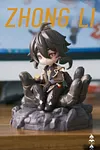 Chibi Ver. Zhongli - Genshin Impact Resin Statue - NINETY SEVEN Studio