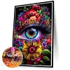 Eye Of  The Flower - Round Drill Diamond Painting - 50*70CM - Large Size