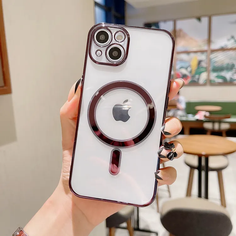 Original Magsafe Magnetic Plating Case For iPhone