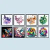 (Multi-Style)Animal-Partial Special Shaped Diamond Painting 30*30CM