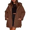 Women's Winter Thicken Casual Lightweight Hooded Down Jacket
