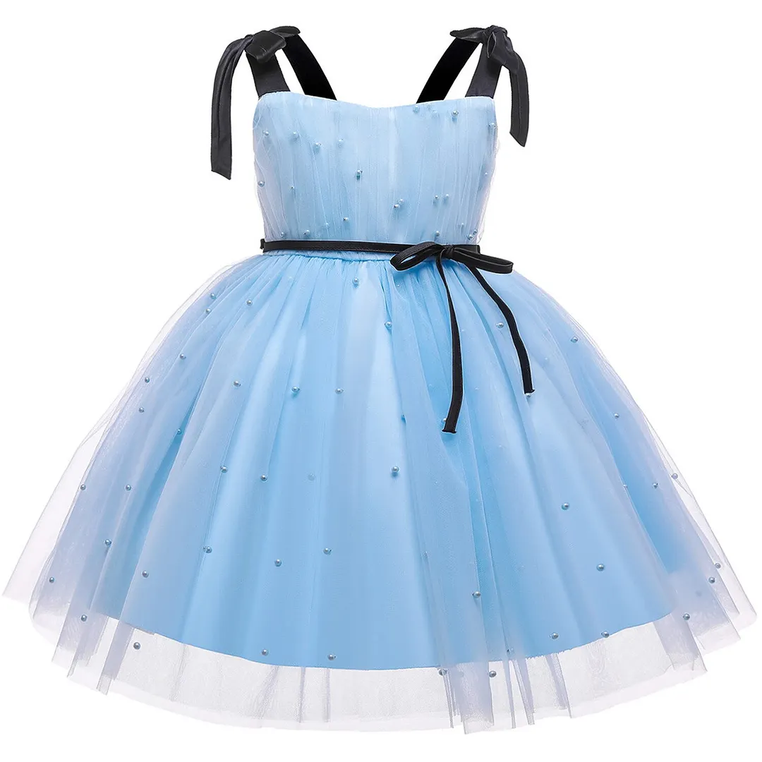 Baby Dress Girl 1st Birthday Dress For Baby Girl Dress Bowknot Princess Dresses Flower Girls Wedding Party Tutu Kids Clothes