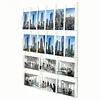 [US Local Warehouse] 18 Slot Acrylic Brochure Pamphlet Holder Wall Mount 6 Magazine 12 Pamphlet Pockets Wall Pocket Organizer 10/5inches Trifold Brochure Holder for Flyer Literature Menu Advertise
