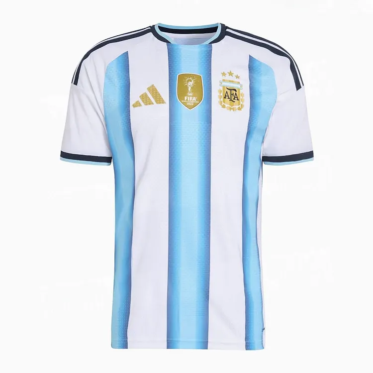 【S~4XL】Argentina 2026 World Cup Home Football Jersey（With the World Cup champion shield）