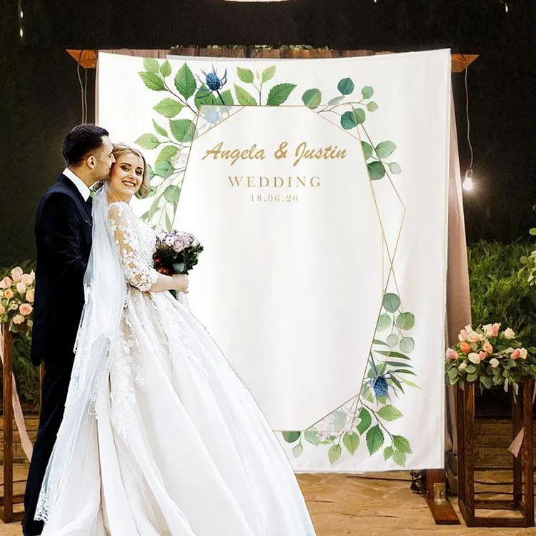 Custom Wedding Backdrop D