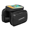 3L Bicycle Front Frame Bag Support Touch Screen Bike Top Tube Bag for 7in Phones