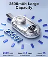 Portable Watch Charger, 2500mAh iWatch Charger Fast Charging, Portable Watch Wireless Charger