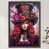 Punk Girl-11CT Stamped Cross Stitch 40*60cm
