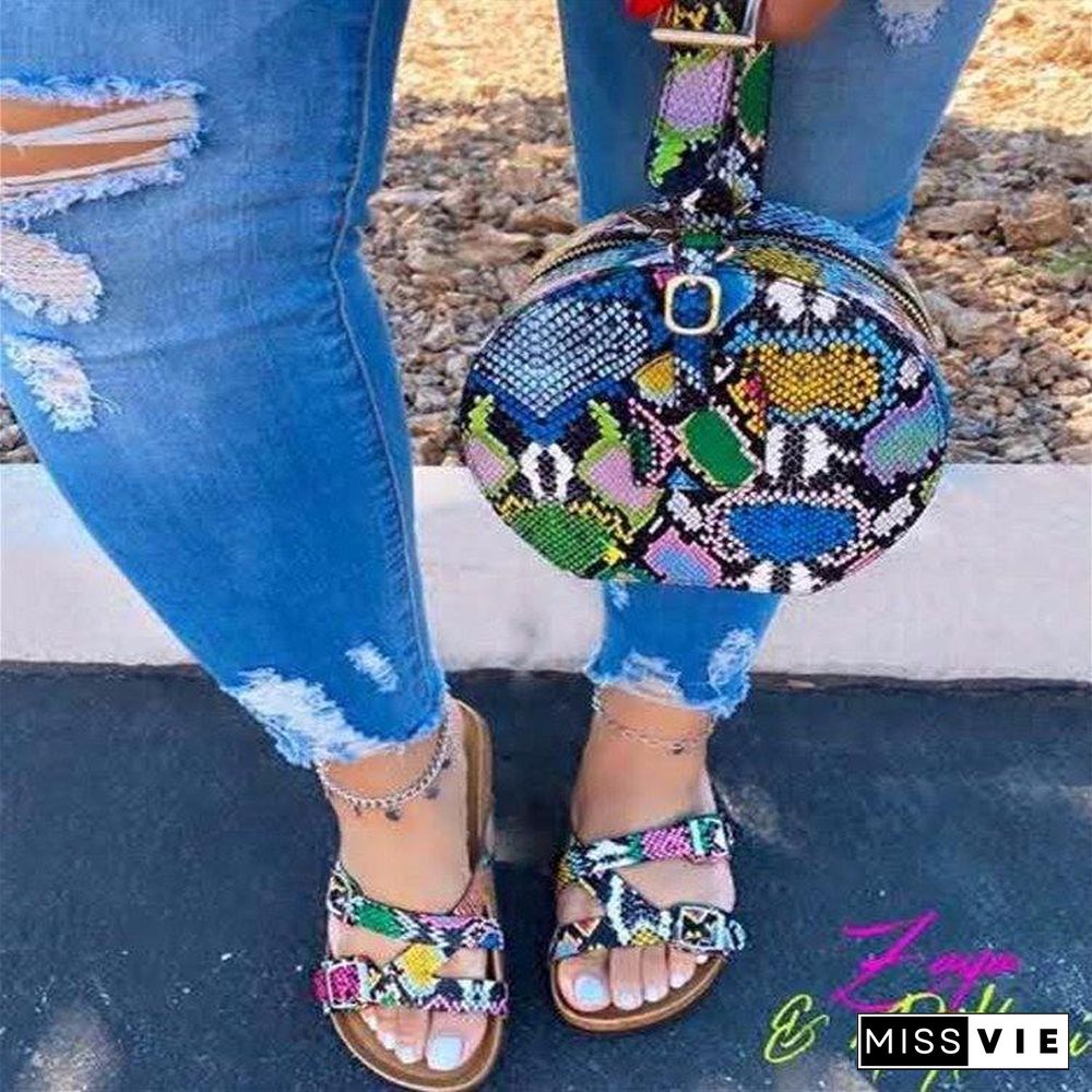 Outdoor Cross Strap Sandal Shoes