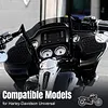 [US Local Warehouse] 16inch Ape Hanger Meathook Handlebars Monkey Bar for Harley(No Heated Grip Wire)