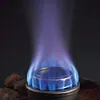 Mini Titanium Liquid Alcohol Stove Ultra Light Titanium Camping Stove Portable With Cross Bracket
